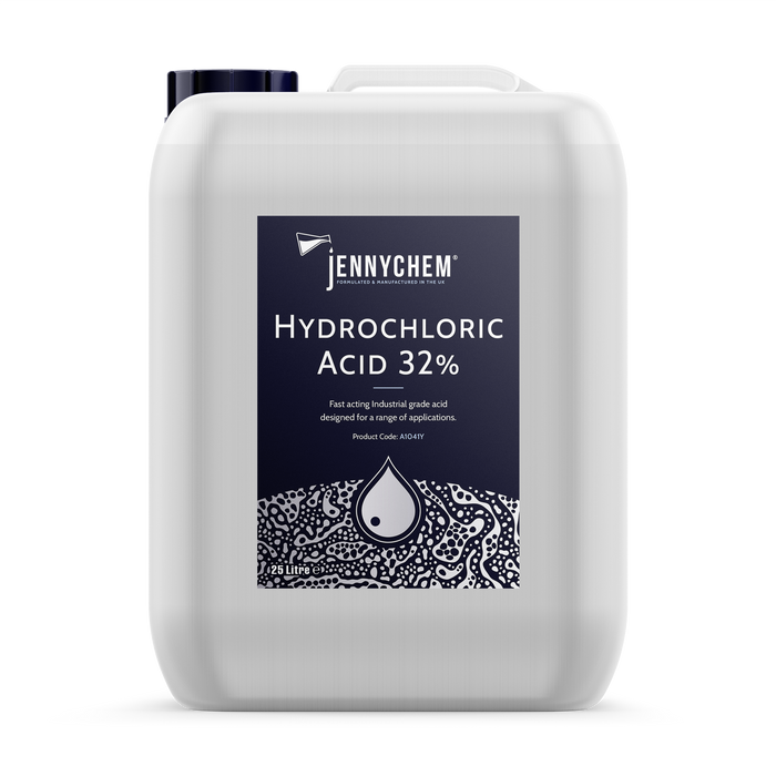Hydrochloric Acid 32% 25 Litre - JENNYCHEM