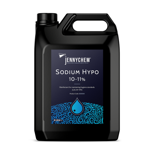 Sodium Hypochlorite (10-11%) 5 Litre - JENNYCHEM