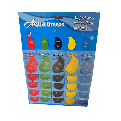 Long Lasting Aqua Breeze Hanging Air Fresheners  - JENNYCHEM