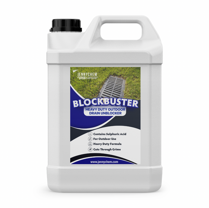Blockbuster Drain Cleaner - Sulphuric Acid Blend 5 Litre - JENNYCHEM