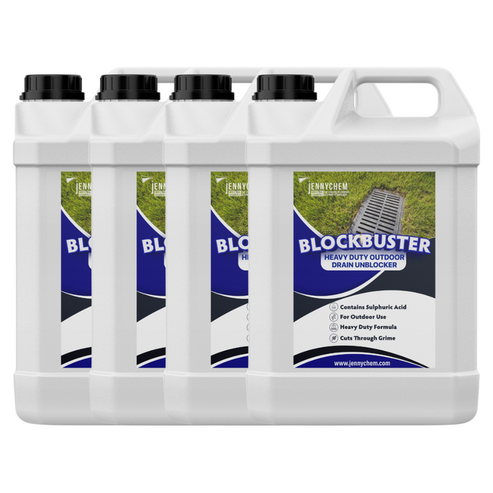 Blockbuster Drain Cleaner - Sulphuric Acid Blend  - JENNYCHEM
