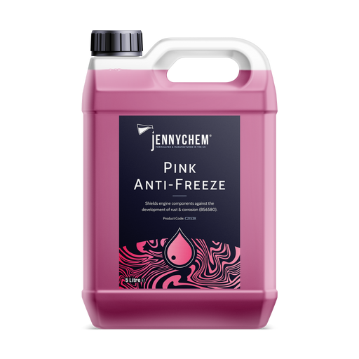 Pink Anti-Freeze (BS6580) 5 Litre - JENNYCHEM