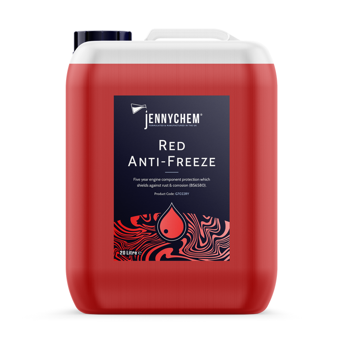 Red Anti-Freeze (BS6580) 20 Litre - JENNYCHEM