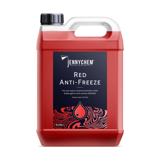 Red Anti-Freeze (BS6580) 5 Litre - JENNYCHEM