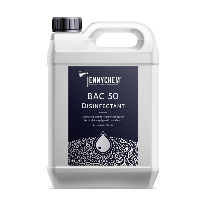 BAC 50 Disinfectant 5 Litre - JENNYCHEM
