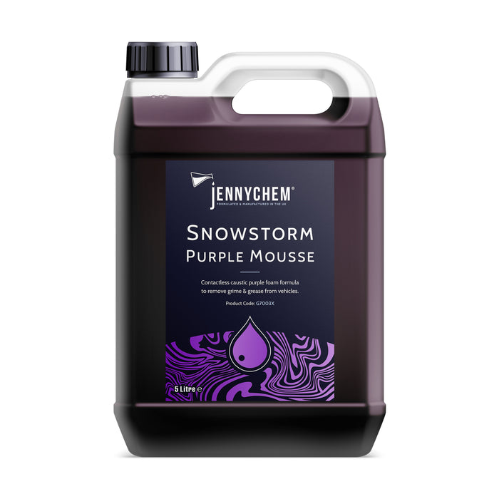 Snowstorm Purple Mousse 5 Litre - JENNYCHEM