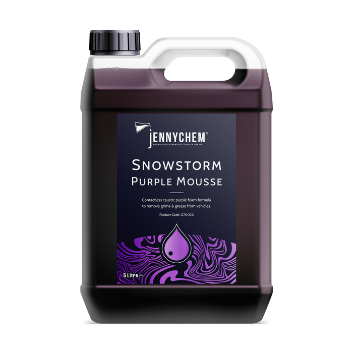 Snowstorm Purple Mousse 5 Litre - JENNYCHEM