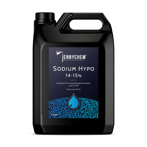 Sodium Hypochlorite (14-15%) 5 Litre - JENNYCHEM