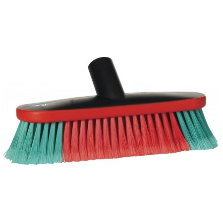 Vikan 45874 Bench Brush- Soft, Red