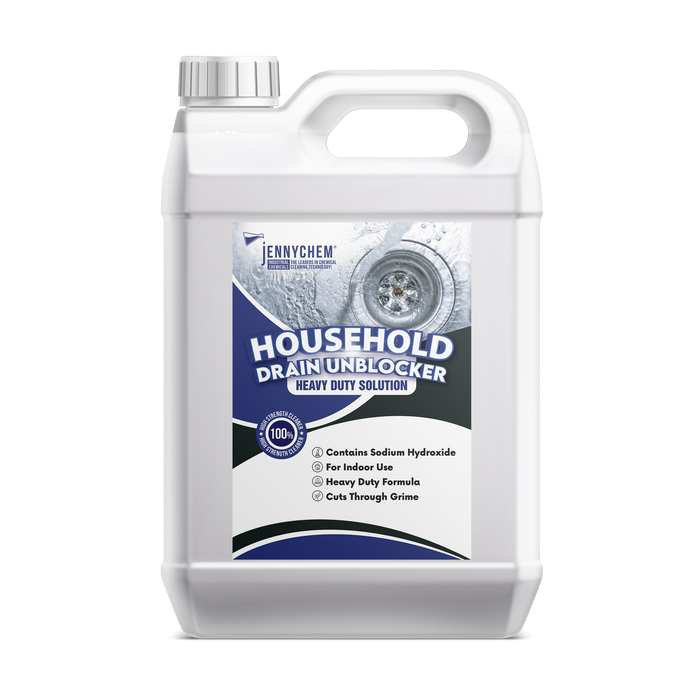 Household Drain Cleaner/Unblocker 5LTR With Integral Spout - JENNYCHEM
