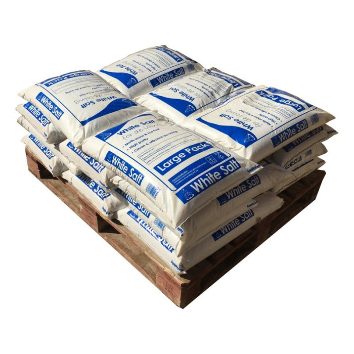 White De-Icing Salt - Pure Clean Salt 10 X 25KG Bags - JENNYCHEM