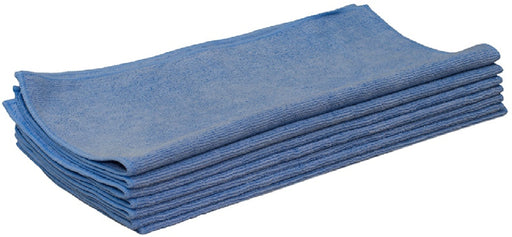 Microfibre Towelling Cloths BLUE / PACK OF 10 - JENNYCHEM