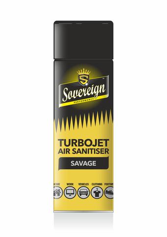 SAVAGE - Turbojet Designer Air Fresheners/Odour Neutralisers 1 X 500ml - JENNYCHEM