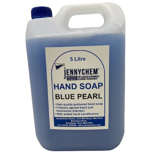 Pearlised Hand Soap Moisturiser With Fragrance 5L / Blue Pearl - JENNYCHEM