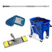 ‘Squizzy’ Microfibre Mopping System Kit Blue - JENNYCHEM