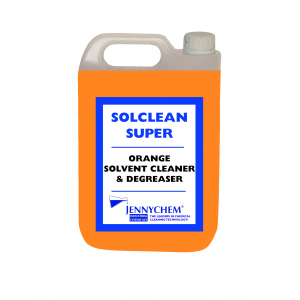 SolClean Super Orange Solvent Degreaser - Natural Citrus Essence 5LTR - JENNYCHEM